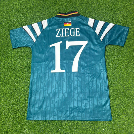 Germany 1996 EURO Retro Football Jersey – Christian Ziege
