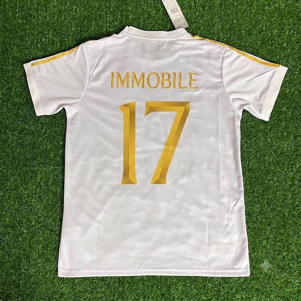 Italy White Anniversary Jersey – Ciro Immobile