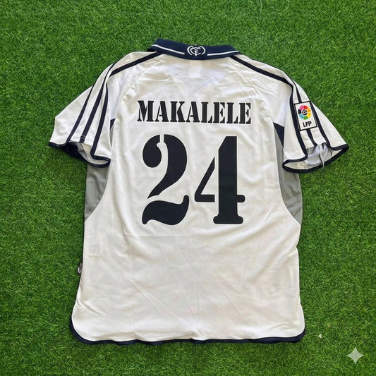 Claude Makélélé 24- Real 2000 Retro Football Jersey