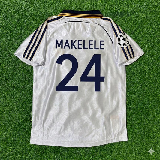 Claude Makélélé 24- Real 1998/2000 Retro Football Jersey