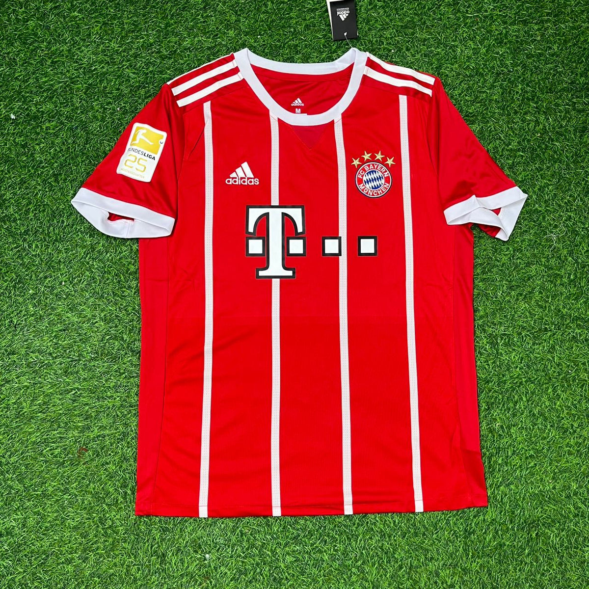 Bayern Munich 2017/18 Home Retro Jersey – Corentin Tolisso