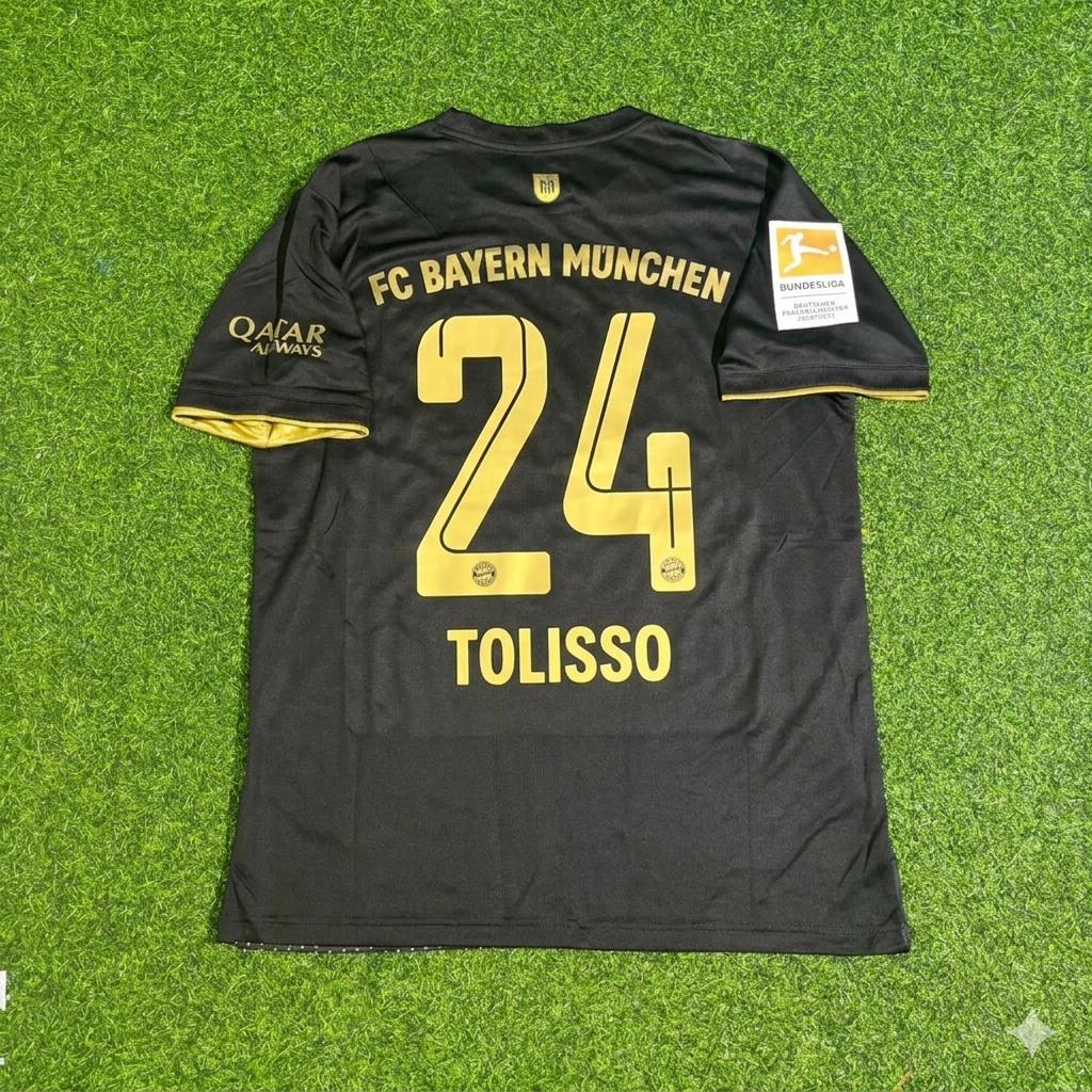 Bayern Munich 2021/22 Away Football Jersey – Corentin Tolisso