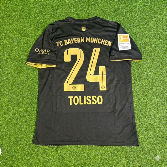 Bayern Munich 2021/22 Away Football Jersey – Corentin Tolisso