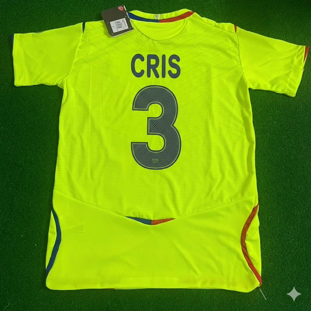 Cris 3 – Olympique Lyon 2008–2009 Third Kit Jersey – | Trikot | Maillot Soccer Shirt