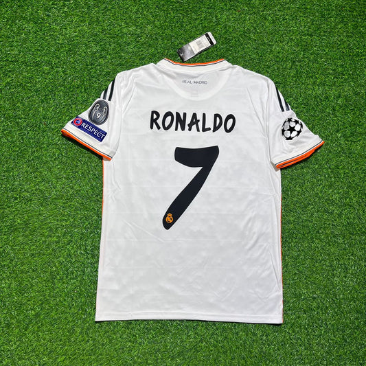 Cristiano Ronaldo 7- Real 2014 CL FINAL Jersey Soccer Shirt
