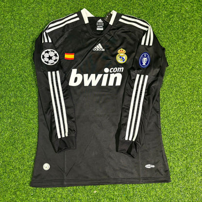 Guti Hernandez #14 Real Madrid 2009 Away Retro Jersey