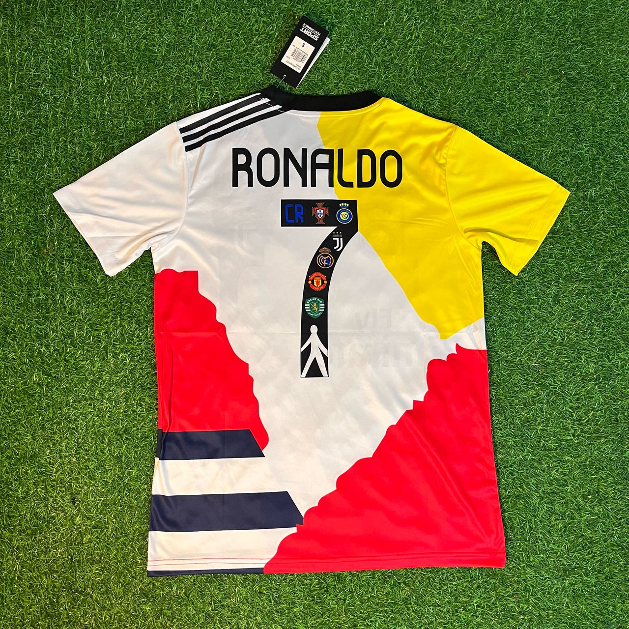 Cristiano Ronaldo #cr7 GOAT Combo All Teams Special Kids Jersey KinderTrikot Maillot Enfant Soccer Shirt