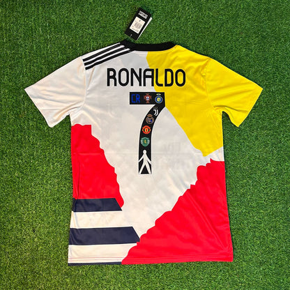 Cristiano Ronaldo #cr7 GOAT Combo All Teams Special Kids Jersey KinderTrikot Maillot Enfant Soccer Shirt
