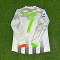 Cristiano Ronaldo Juventus 2019-2020 Langarm Retro Fußballtrikot