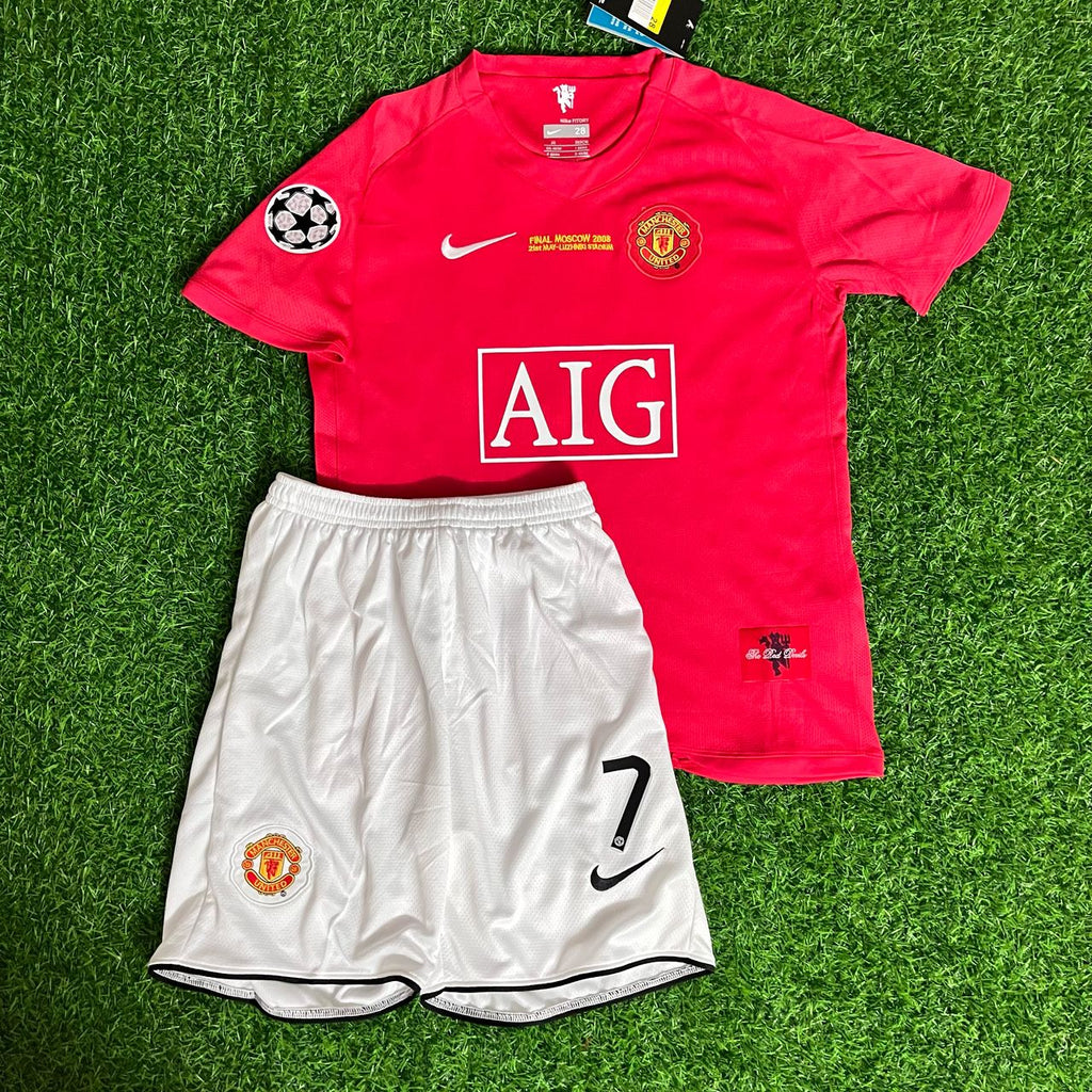Maillot de Foot Domicile pour Enfant Cristiano Ronaldo Manchester United 2008 Finale