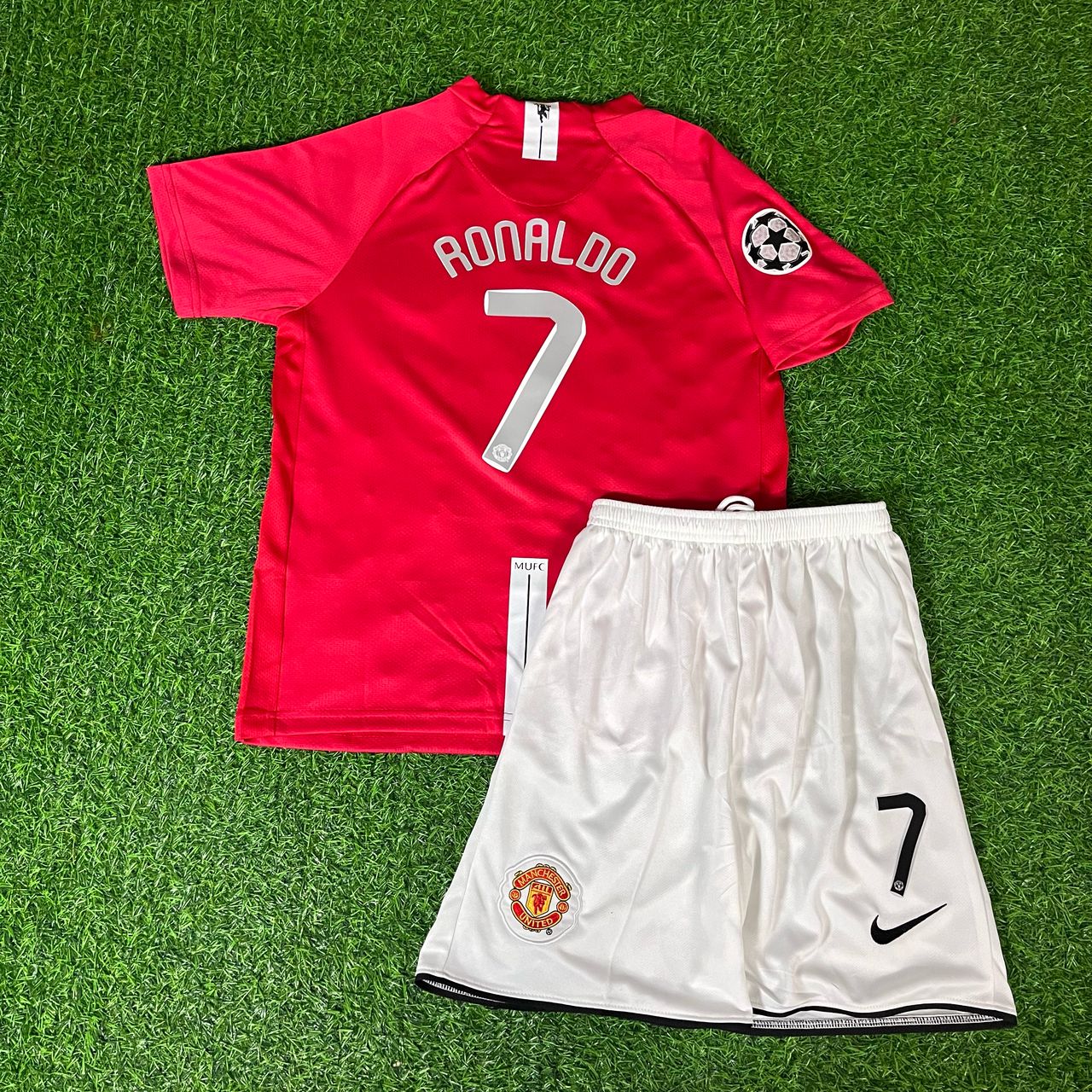 Cristiano Ronaldo Manchester United 2008 Finale Kinder Heimtrikot