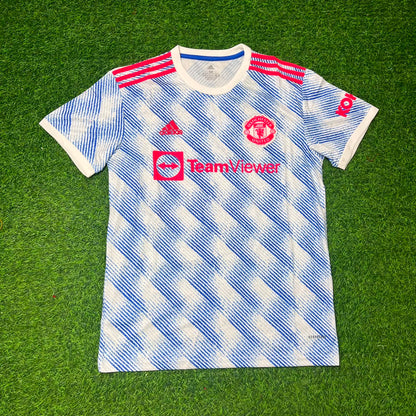 Manchester United 2021/22 Final Away Retro Football Jersey – Edinson Cavani