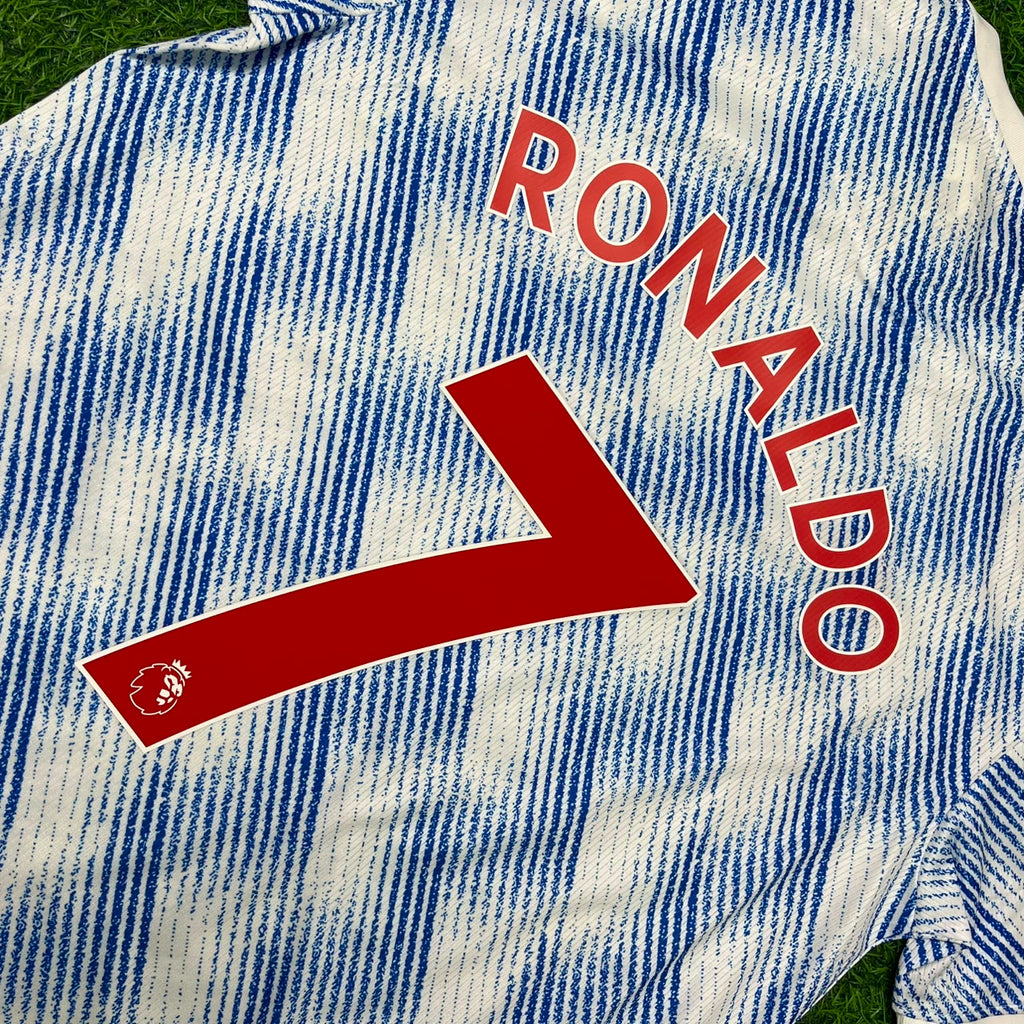 Cristiano Ronaldo Manchester United 2021-2022 Auswärtstrikot der letzten Saison