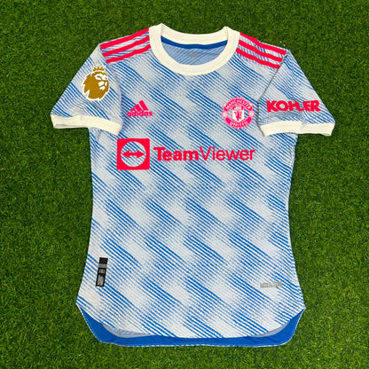 Cristiano Ronaldo Manchester United 2021-2022 Final Season Away Retro Football Jersey