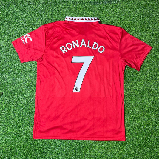 Cristiano Ronaldo Manchester United 2022/23 Final Season Football Jersey Kit