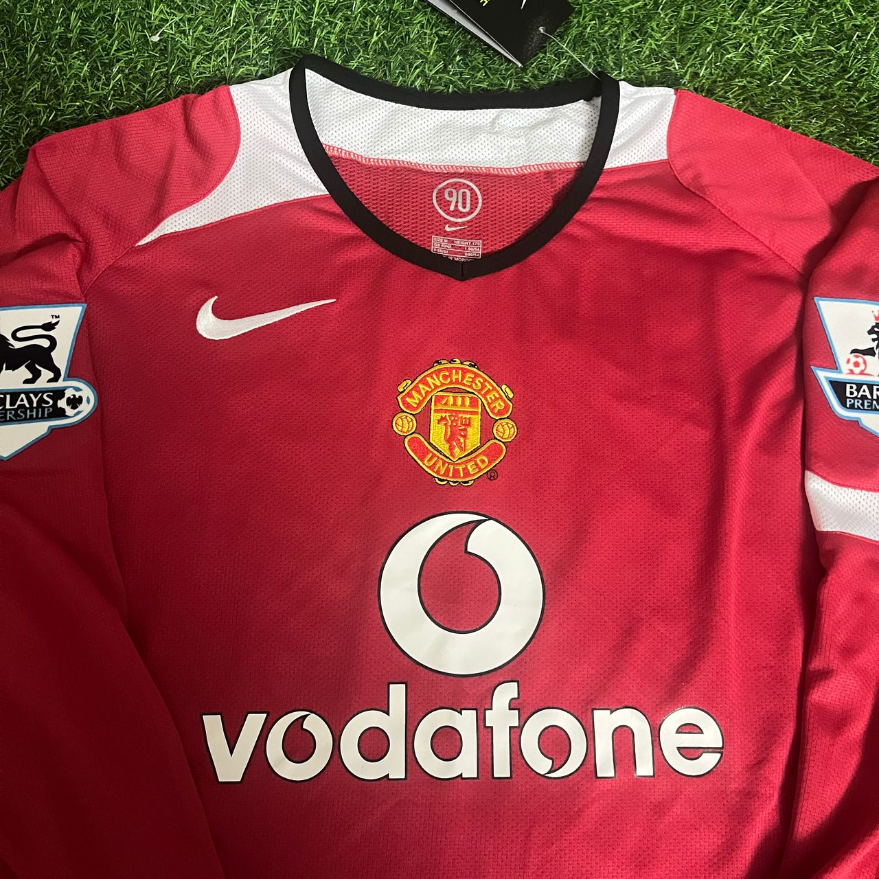 Cristiano Ronaldo Manchester United 2005 EPL Patch Retro Trikot Trikot Maillot Fußballtrikot