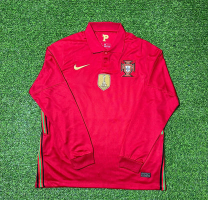 Maillot de football à manches longues Pepe Portugal Euro 2020