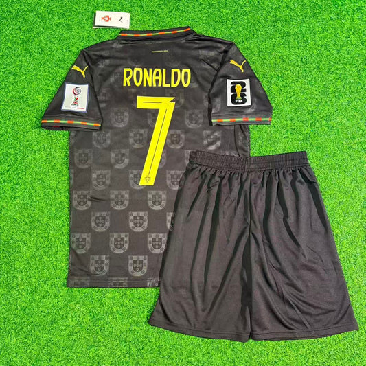 Cristiano Ronaldo Portugal 2026 Weltmeisterschaft Kinder Fußballtrikot