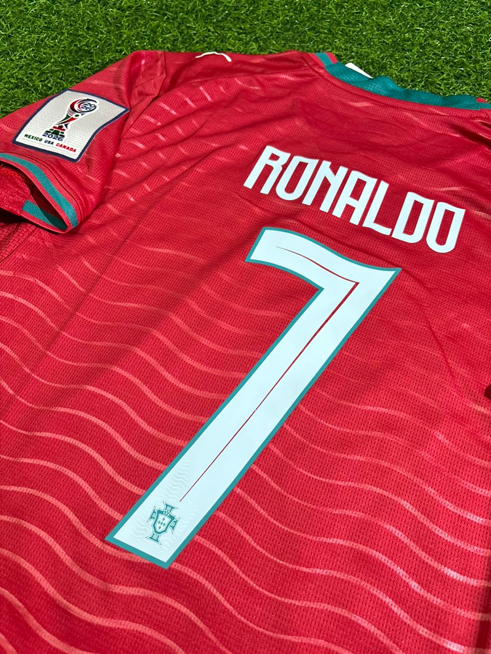 Cristiano Ronaldo Portugal 2026 World Cup Red Home Football Jersey