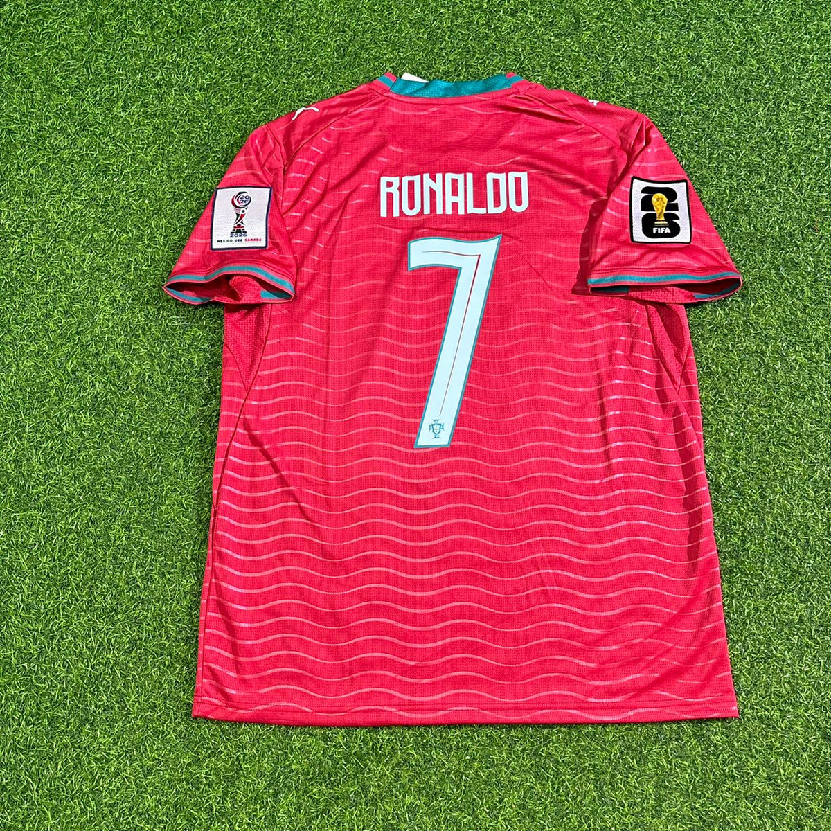 Cristiano Ronaldo Portugal 2026 World Cup Red Home Football Jersey