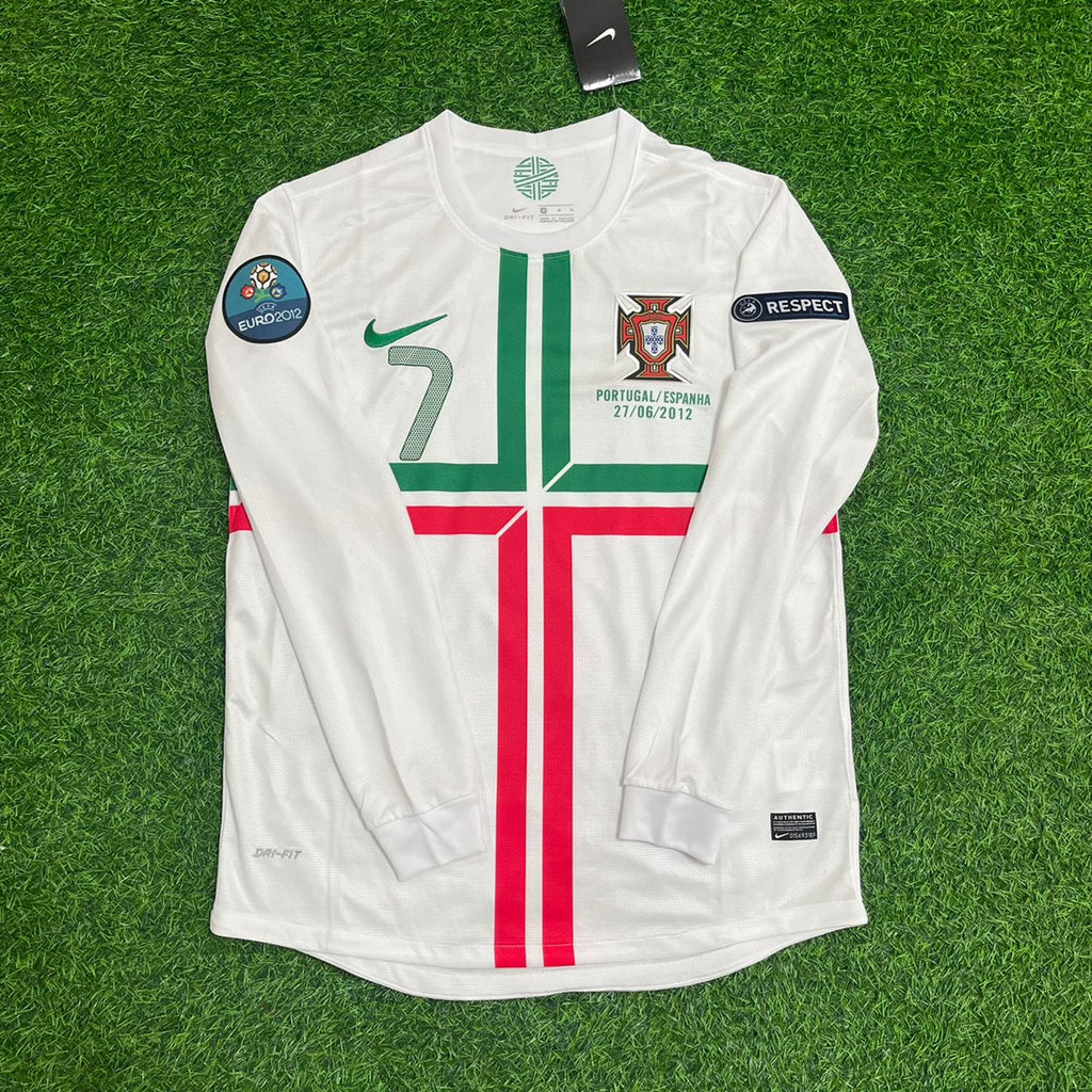 Maillot rétro à manches longues Cristiano Ronaldo Portugal EURO 2012