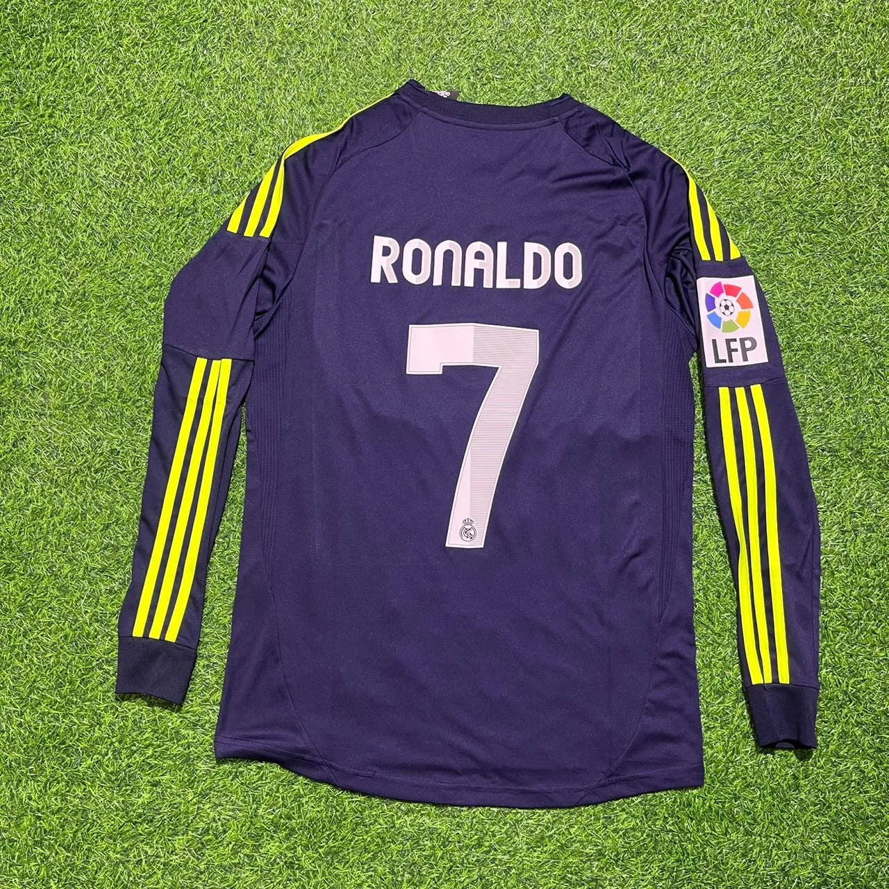 Cristiano Ronaldo Real 2012/2013 Away Long Sleeve Football Jersey