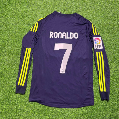 Cristiano Ronaldo Real 2012/2013 Away Long Sleeve Football Jersey