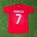 Cristiano Ronaldo 7- Real Madrid 2011/2012 Red Football Jersey