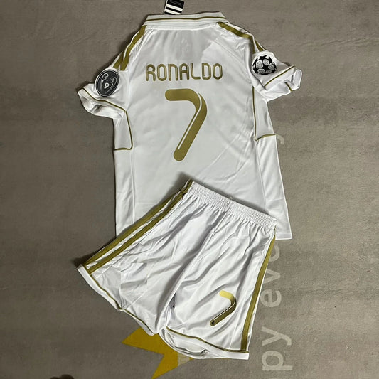 Cristiano Ronaldo Real Madrid 2012 Kids Kit Jersey Soccer Shirt KinderTrikot