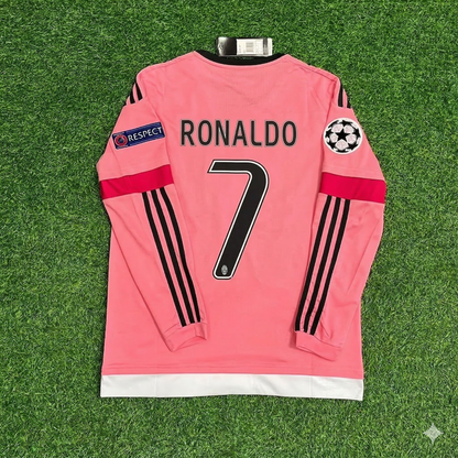Maillot rétro rose de la Juventus – Cristiano Ronaldo