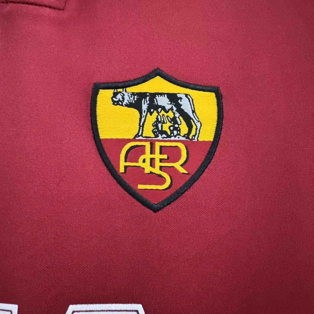 A.S Roma 1998-1999 Season Red Kids Retro Home Football Jersey Trikot Maillot