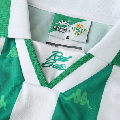 Real Betis 1995-1997 Season Home Retro Football Jersey Trikot Maillot