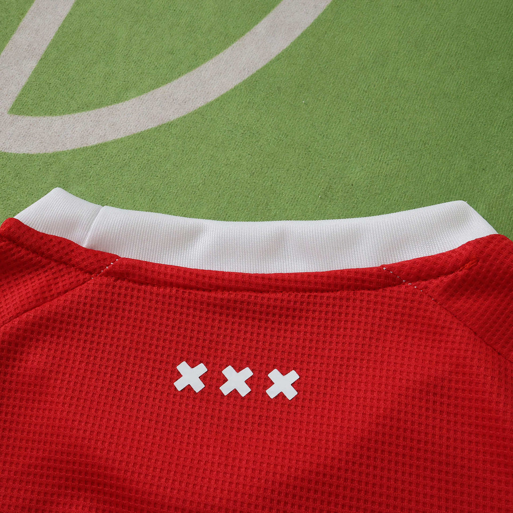 A.F.C. Ajax 2026-2027 Season Home Kids Football Jersey Trikot Maillot