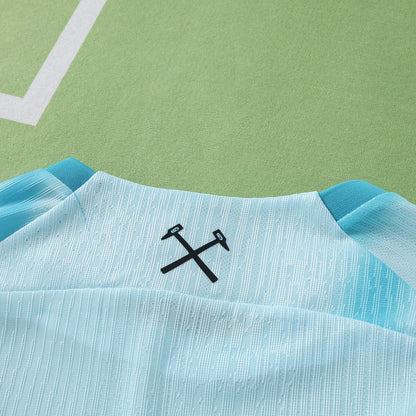 West Ham United 2026-2027 Season Third Cyan Football Jersey Trikot Maillot