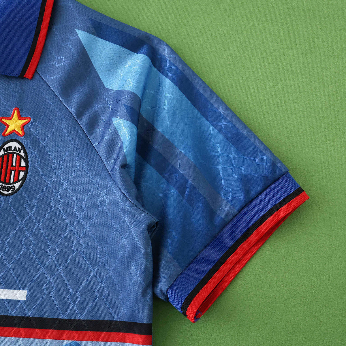 A.C. Milan 1995-1996 Season Retro Away Kids Football Jersey Trikot Maillot