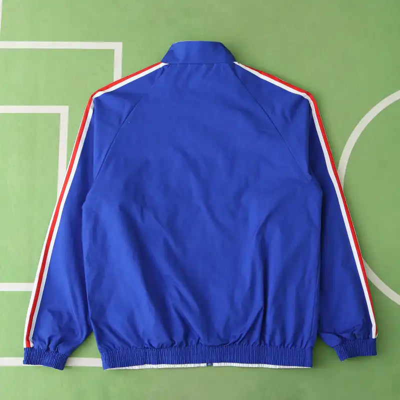 Frankreich Retro Vintage Wende-Windjacke - Wendbare Jacke