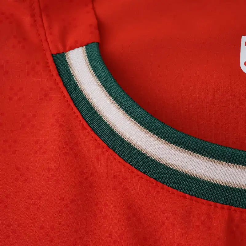 Cristiano Ronaldo Portugal UEFA Nations League Winner Red LS Jersey Trikot Maillot Soccer Shirt