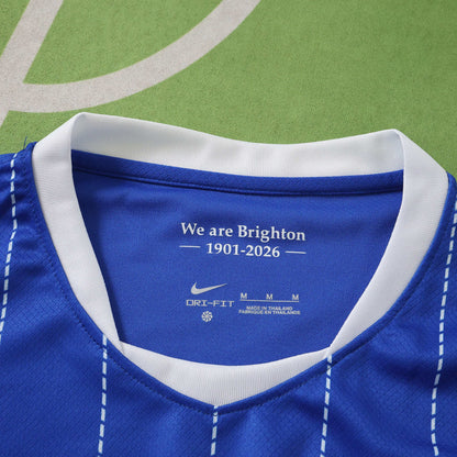 Brighton 2026-2027 Season Home Blue Football Jersey Trikot Maillot