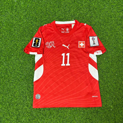 Dan Ndoye 17- Switzerland 2026 World Cup Kit Jersey Trikot Maillot
