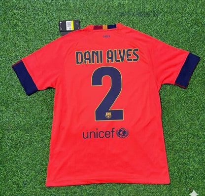Dani Alves 2- Barcelona 2014 Trikot-Saison Retro Trikot Maillot Jersey
