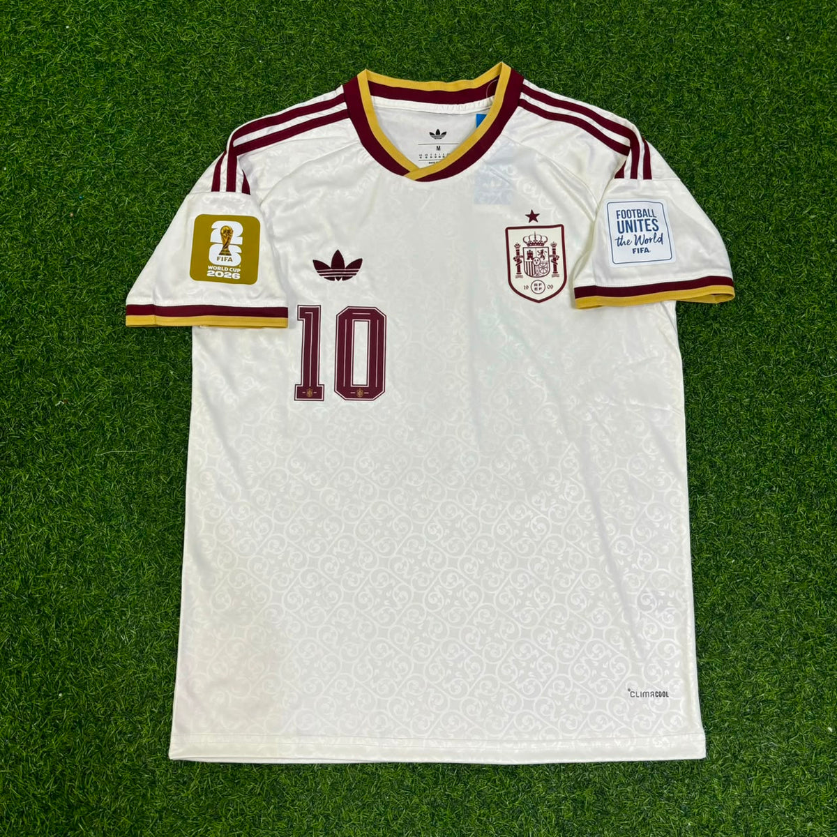 Dani Olmo #10 Spain 2026 World Cup Away Jersey Trikot Maillot