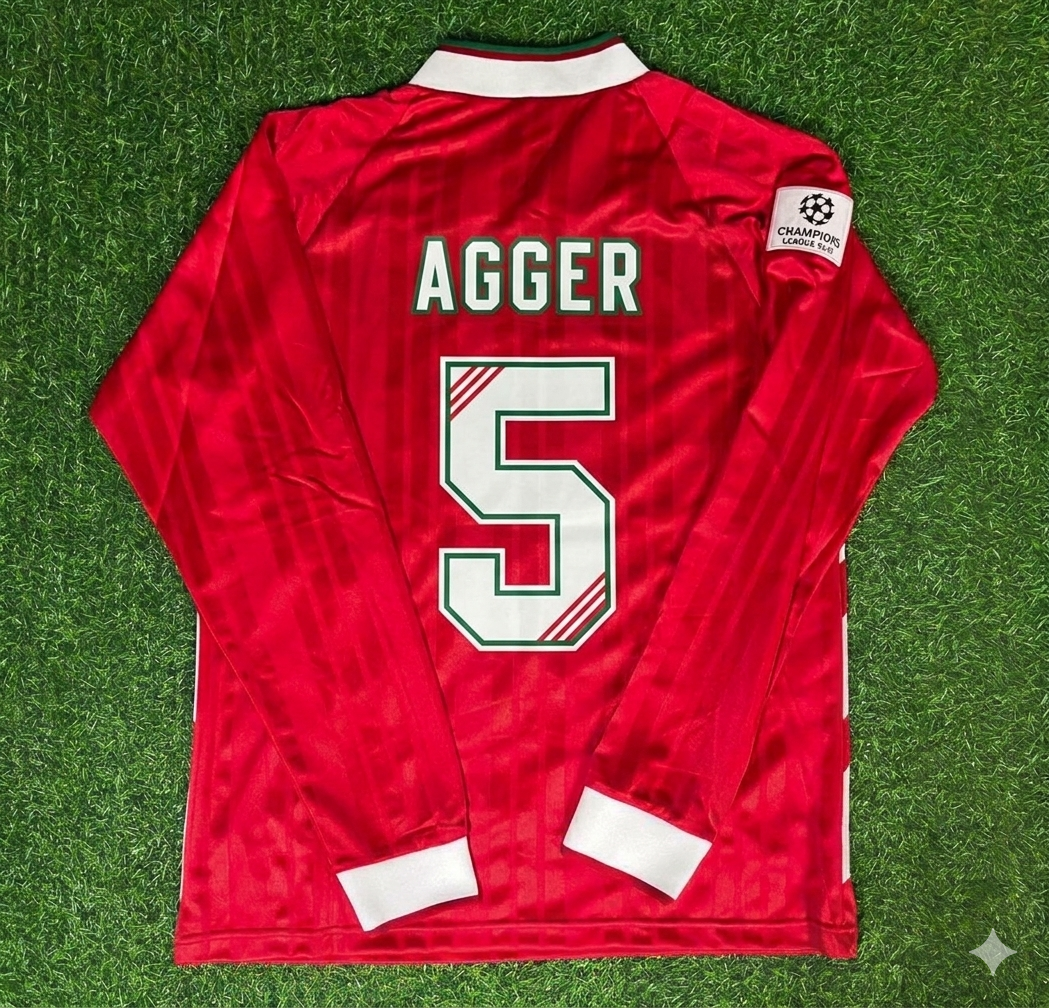 Liverpool Long Sleeve Retro Jersey – Daniel Agger