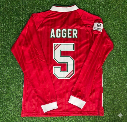 Liverpool Long Sleeve Retro Jersey – Daniel Agger