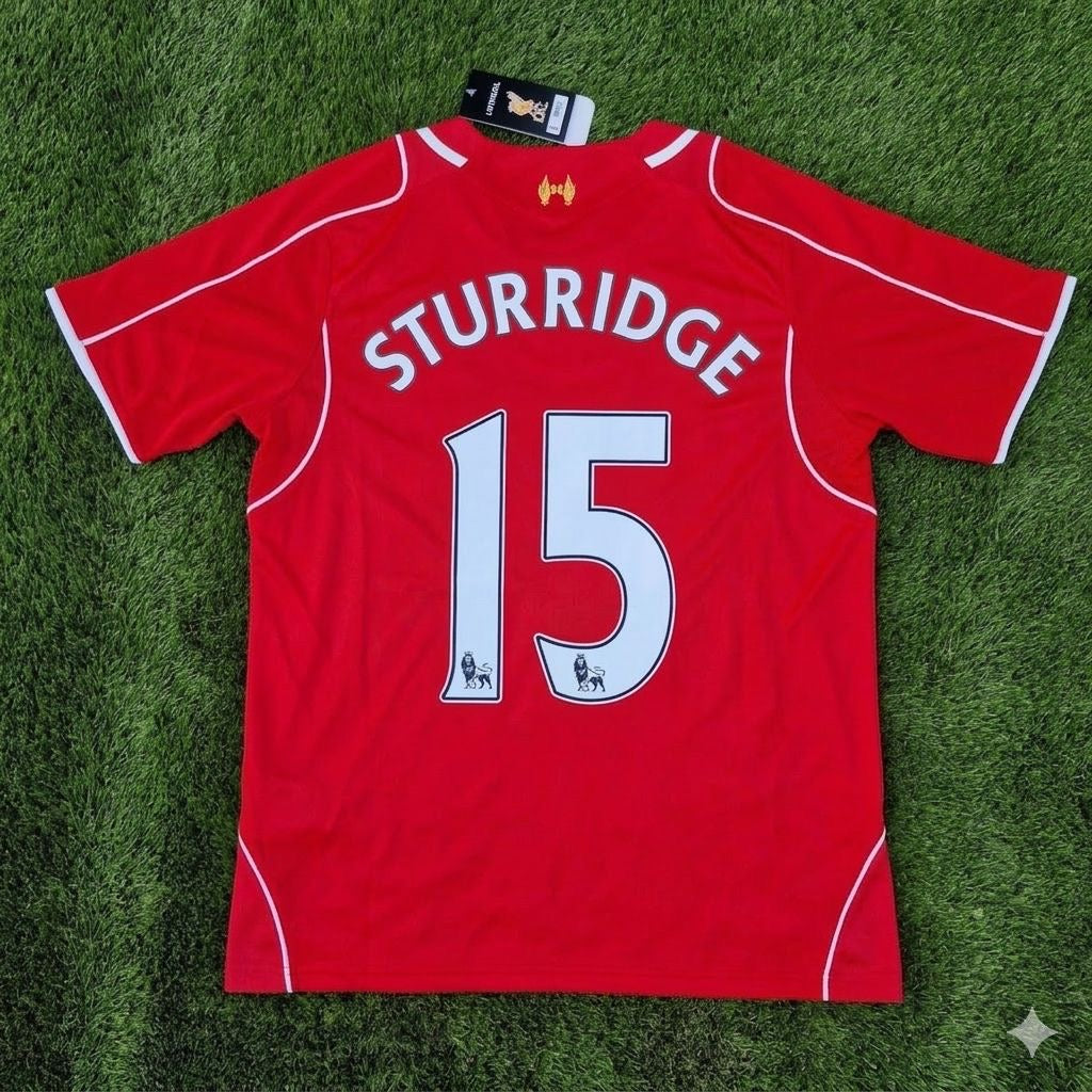 Daniel Sturridge 15 - Liverpool 2014/15 Maillot Rétro Domicile Football