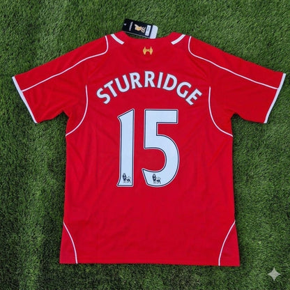 Daniel Sturridge 15 - Liverpool 2014/15 Maillot Rétro Domicile Football