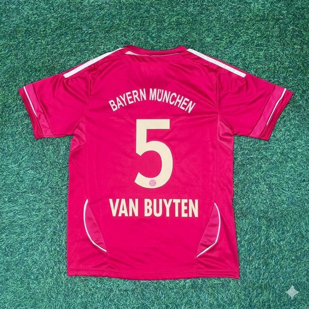 Bayern Munich 2011/13 Football Jersey – Daniel Van Buyten 5