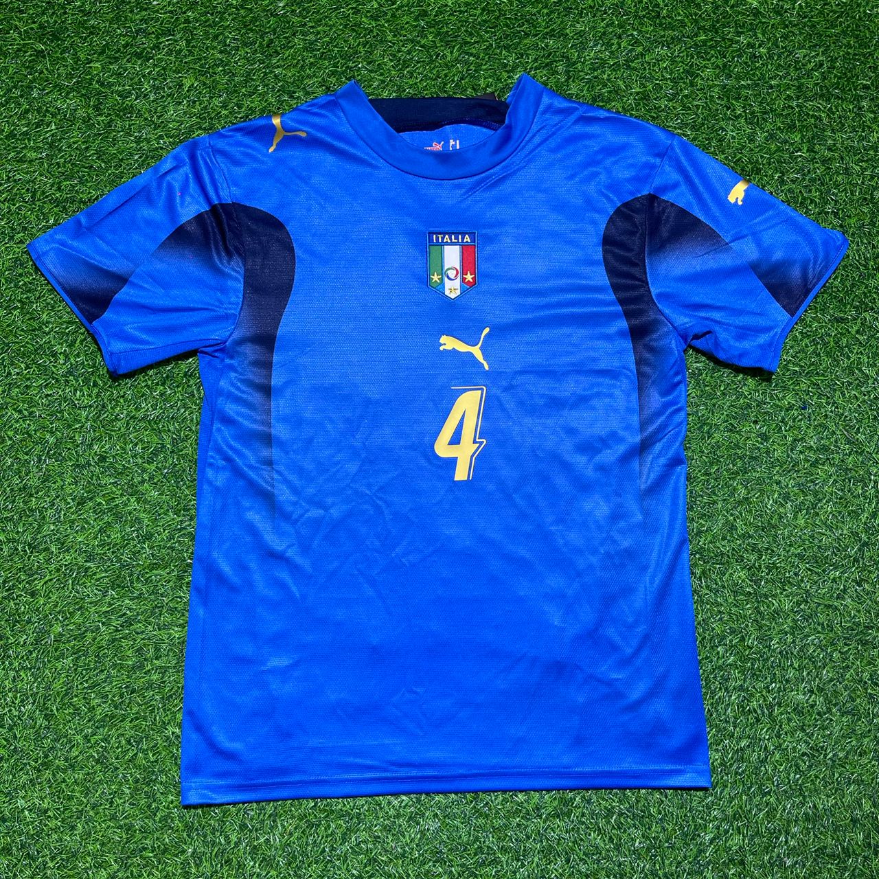 Daniele De Rossi 4 - Italy 2006 World Cup Final Retro Jersey Maillot Trikot Maglia Soccer Shirt