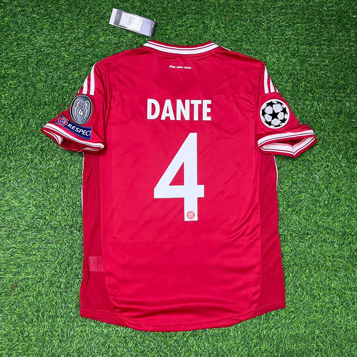 Bayern Munich 2013 Champions League Final Football Jersey – Dante