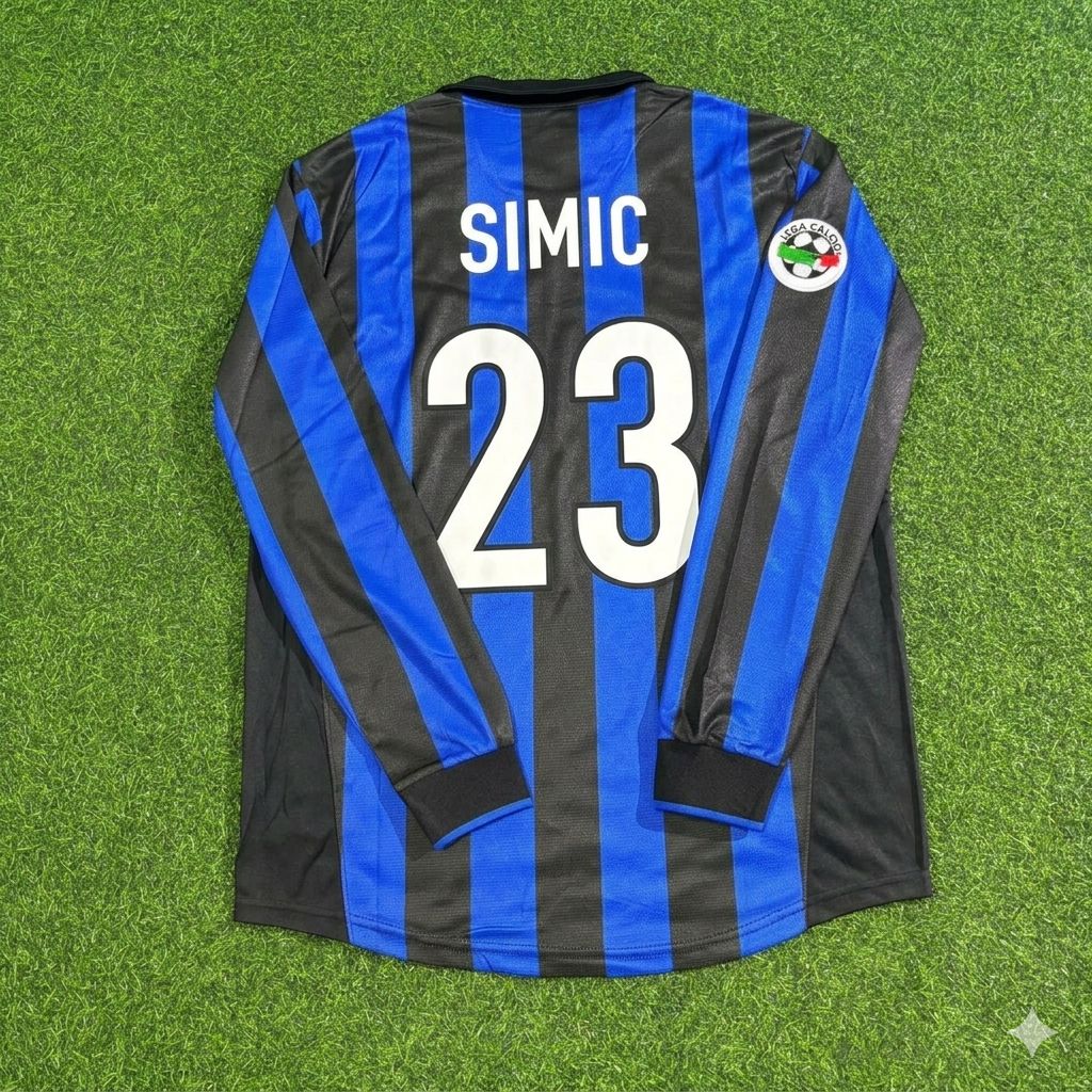Dario Simic - Inter 1998 1999 Retro Trikot Maillot Maglia Fußballtrikot