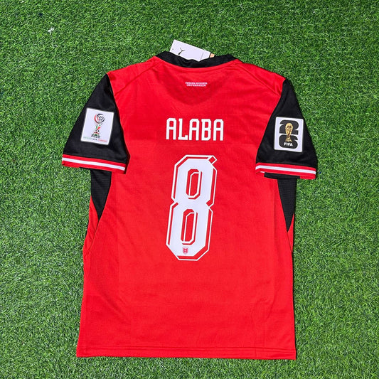 David Alaba 8 - Österreich WM Trikot 2026
